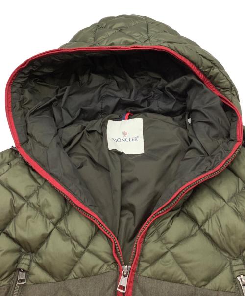 MONCLER（モンクレール）MONCLER (モンクレール) ダウンジャケット オリーブ サイズ:4の古着・服飾アイテム