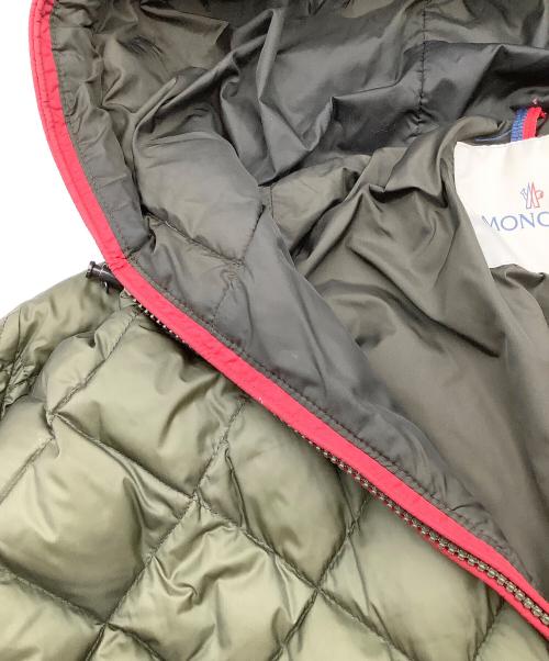 MONCLER（モンクレール）MONCLER (モンクレール) ダウンジャケット オリーブ サイズ:4の古着・服飾アイテム
