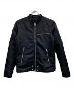 DIESELディーゼル）の古着「ナイロンジャケット」｜ブラック