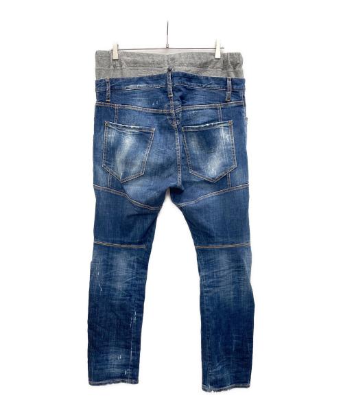 DSQUARED2（ディースクエアード）DSQUARED2 (ディースクエアード) デニムパンツ インディゴ サイズ:不明の古着・服飾アイテム