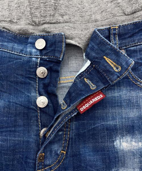 DSQUARED2（ディースクエアード）DSQUARED2 (ディースクエアード) デニムパンツ インディゴ サイズ:不明の古着・服飾アイテム