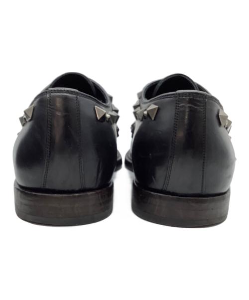 DOLCE & GABBANA（ドルチェ＆ガッバーナ）DOLCE & GABBANA (ドルチェ＆ガッバーナ) スタッズシューズ ブラック サイズ:8 1/2の古着・服飾アイテム