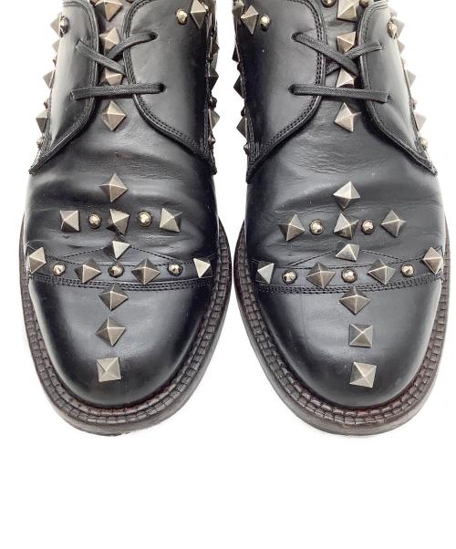 DOLCE & GABBANA（ドルチェ＆ガッバーナ）DOLCE & GABBANA (ドルチェ＆ガッバーナ) スタッズシューズ ブラック サイズ:8 1/2の古着・服飾アイテム