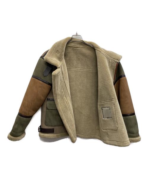 EMMAUELA（エマヌエーラ）EMMAUELA (エマヌエーラ) ボマージャケット ベージュ サイズ:48の古着・服飾アイテム