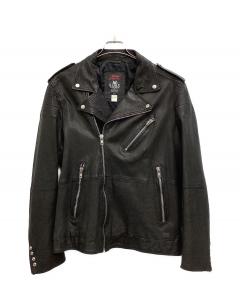 中古・古着通販】DIESEL (ディーゼル) ラムレザーシングルライダース
