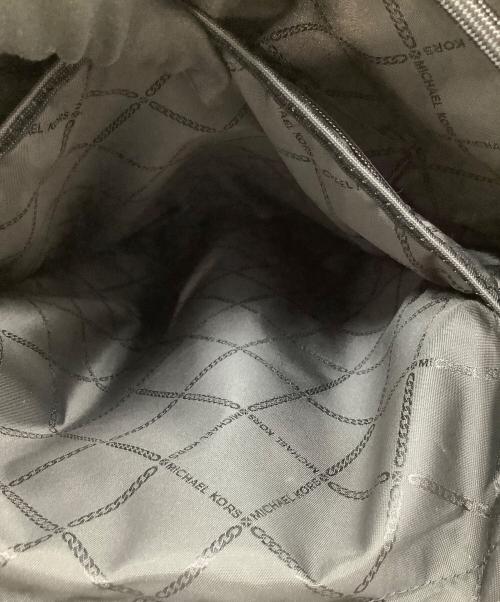 MICHAEL KORS（マイケルコース）MICHAEL KORS (マイケルコース) バックパック ブラウン×ブラックの古着・服飾アイテム