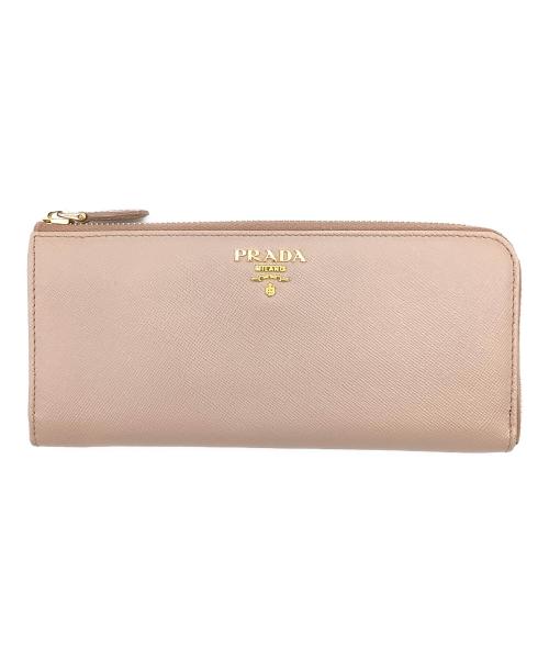 PRADA（プラダ）PRADA (プラダ) 長財布 ピンクの古着・服飾アイテム