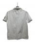 MONCLER (モンクレール) ポロシャツ ホワイト サイズ:表記無し：7000円