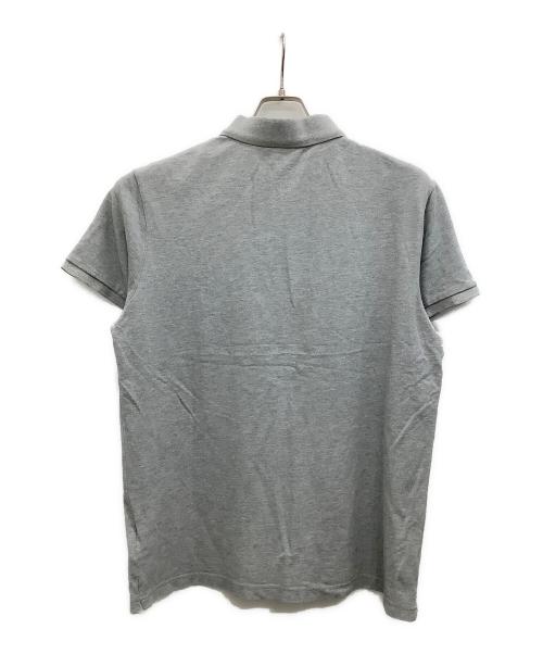 MONCLER（モンクレール）MONCLER (モンクレール) ポロシャツ グレー サイズ:XLの古着・服飾アイテム