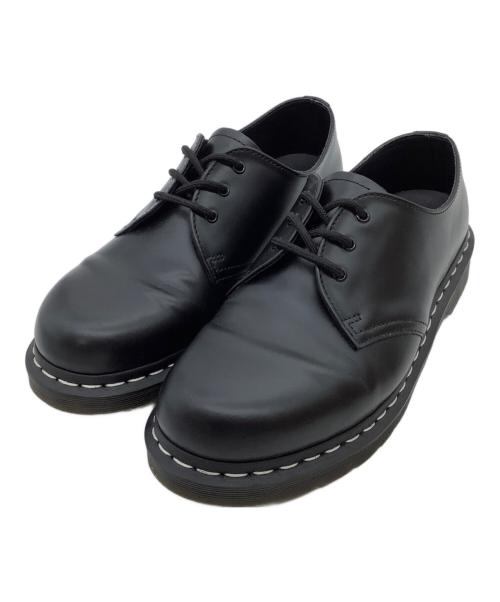 Dr.Martens（ドクターマーチン）Dr.Martens (ドクターマーチン) 3ホールシューズ ブラック サイズ:UK８の古着・服飾アイテム