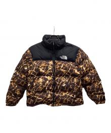 THE NORTH FACE（ザ ノース フェイス）の古着「ダウンジャケット」｜ブラック×イエロー