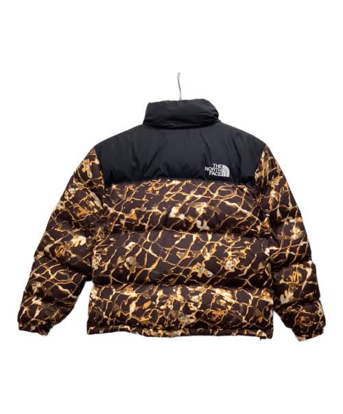 THE NORTH FACE（ザ ノース フェイス）THE NORTH FACE (ザ ノース フェイス) ダウンジャケット ブラック×イエロー サイズ:LGの古着・服飾アイテム