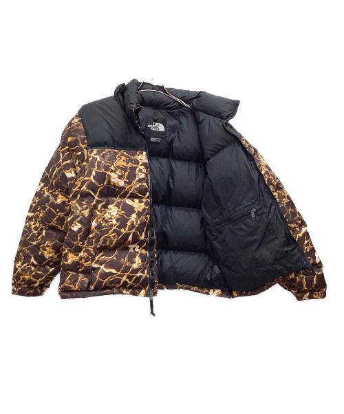 THE NORTH FACE（ザ ノース フェイス）THE NORTH FACE (ザ ノース フェイス) ダウンジャケット ブラック×イエロー サイズ:LGの古着・服飾アイテム