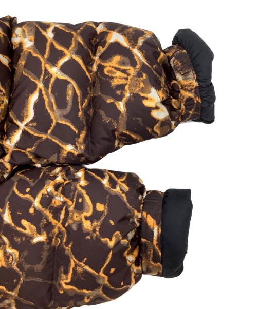 THE NORTH FACE（ザ ノース フェイス）THE NORTH FACE (ザ ノース フェイス) ダウンジャケット ブラック×イエロー サイズ:LGの古着・服飾アイテム