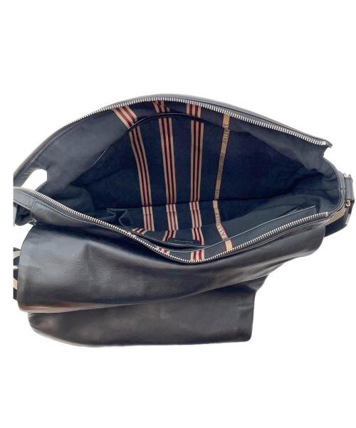 BALLY（バリー）BALLY (バリー) フラップショルダーバッグ ブラックの古着・服飾アイテム