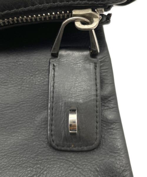 BALLY（バリー）BALLY (バリー) フラップショルダーバッグ ブラックの古着・服飾アイテム