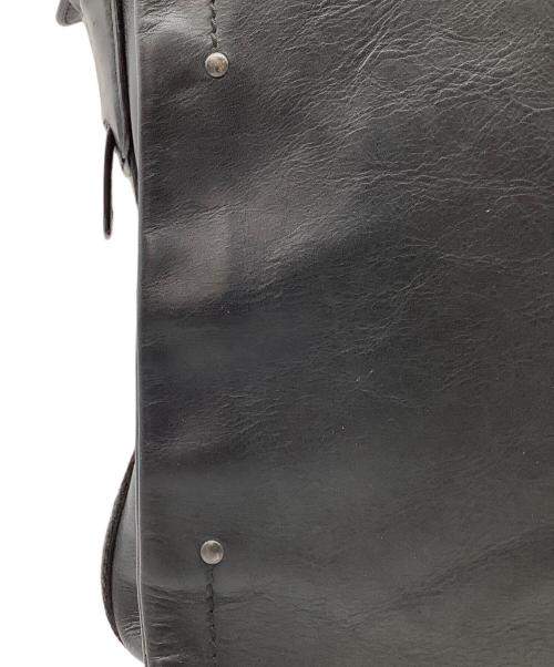 BALLY（バリー）BALLY (バリー) フラップショルダーバッグ ブラックの古着・服飾アイテム