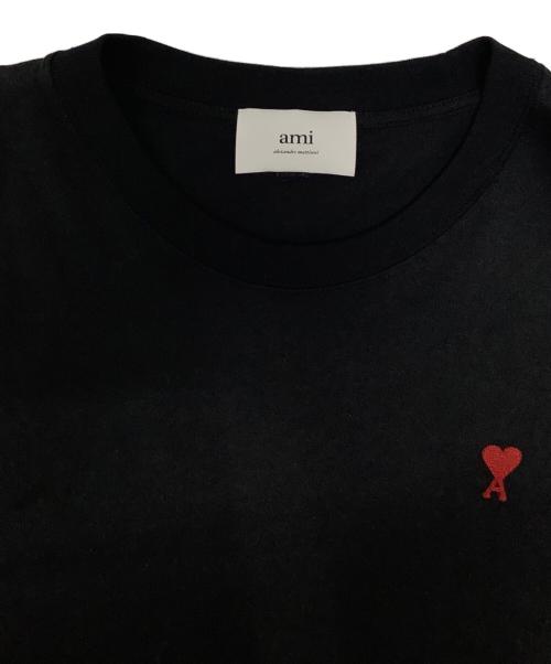 ami（アミ）ami (アミ) 半袖カットソー ブラック サイズ:Lの古着・服飾アイテム