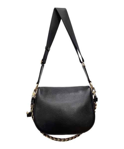 MICHAEL KORS（マイケルコース）MICHAEL KORS (マイケルコース) スレイター エクストラスモール メッセンジャー ブラックの古着・服飾アイテム