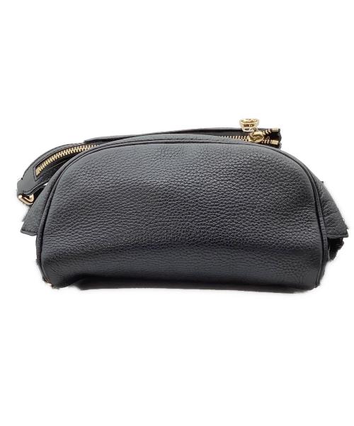 MICHAEL KORS（マイケルコース）MICHAEL KORS (マイケルコース) スレイター エクストラスモール メッセンジャー ブラックの古着・服飾アイテム