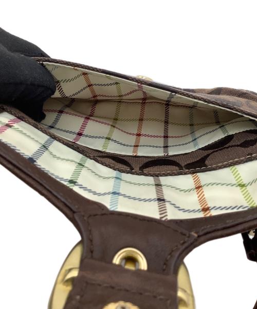 COACH（コーチ）COACH (コーチ) ポーチ ブラウンの古着・服飾アイテム