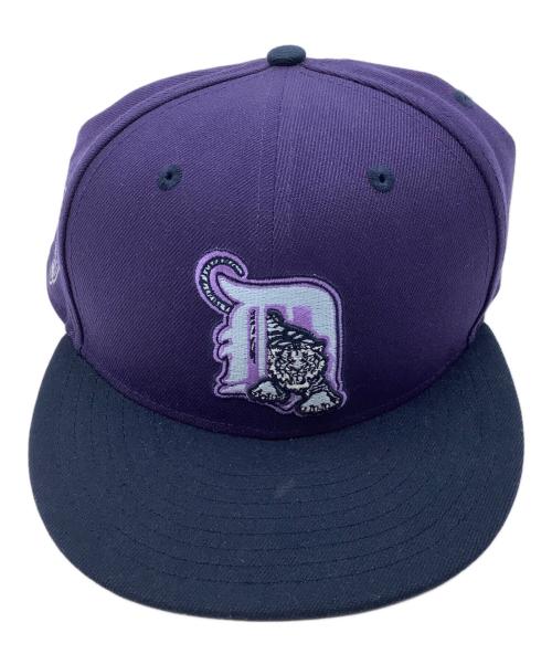 New Era（ニューエラ）New Era (ニューエラ) 59FIFTY DETROIT TIGERS MLB STELLAR SHADOWS パープル サイズ:SIZE 7 7/8(62.5cm)の古着・服飾アイテム