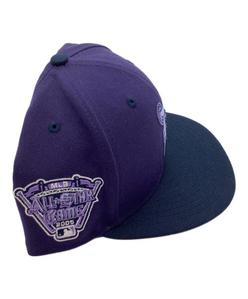 New Era（ニューエラ）New Era (ニューエラ) 59FIFTY DETROIT TIGERS MLB STELLAR SHADOWS パープル サイズ:SIZE 7 7/8(62.5cm)の古着・服飾アイテム