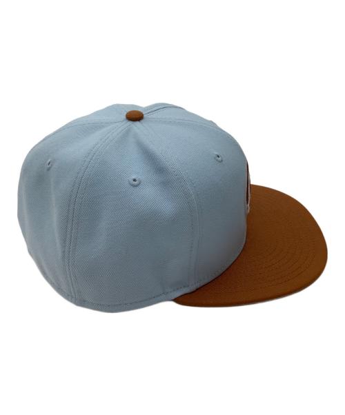 New Era（ニューエラ）New Era (ニューエラ) 59FIFTY CHICAGO CUBS スカイブルー×ブラウン サイズ:SIZE 7 7/8(62.5cm)の古着・服飾アイテム