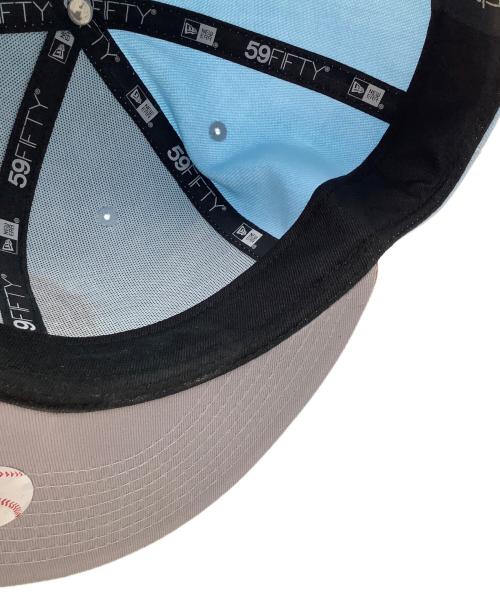 New Era（ニューエラ）New Era (ニューエラ) 59FIFTY CHICAGO CUBS スカイブルー×ブラウン サイズ:SIZE 7 7/8(62.5cm)の古着・服飾アイテム