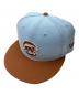 New Era（ニューエラ）の古着「59FIFTY CHICAGO CUBS」｜スカイブルー×ブラウン