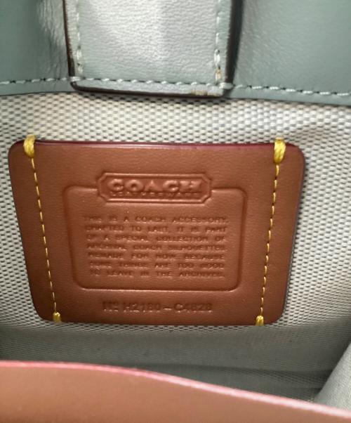 COACH（コーチ）COACH (コーチ) ミニカシントート スカイブルーの古着・服飾アイテム