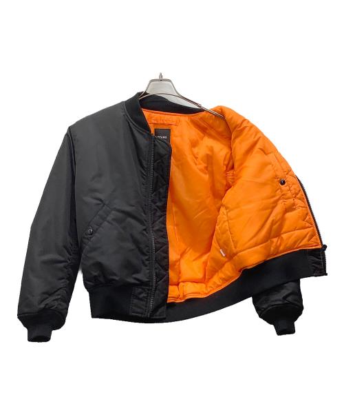 BEAMS（ビームス）BEAMS (ビームス) MA-1ジャケット ブラック サイズ:Sの古着・服飾アイテム