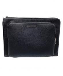 ARMANI EXCHANGE（アルマーニ エクスチェンジ）の古着「クラッチバッグ」｜ブラック