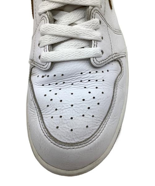 NIKE（ナイキ）NIKE (ナイキ) Air Jordan 1 Retro High OG ホワイト×ゴールド サイズ:28cmの古着・服飾アイテム