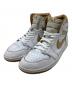 NIKE（ナイキ）の古着「Air Jordan 1 Retro High OG」｜ホワイト×ゴールド