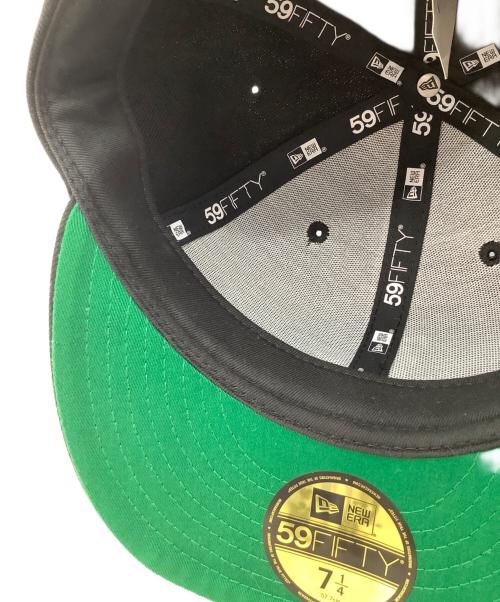 New Era（ニューエラ）New Era (ニューエラ) EXAMPLE (エグザンプル) 59FIFTY ブラック サイズ:SIZE 7 1/4(57.7cm)の古着・服飾アイテム