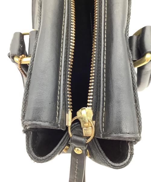 COACH（コーチ）COACH (コーチ) シグネチャーハンドバッグ ブラックの古着・服飾アイテム