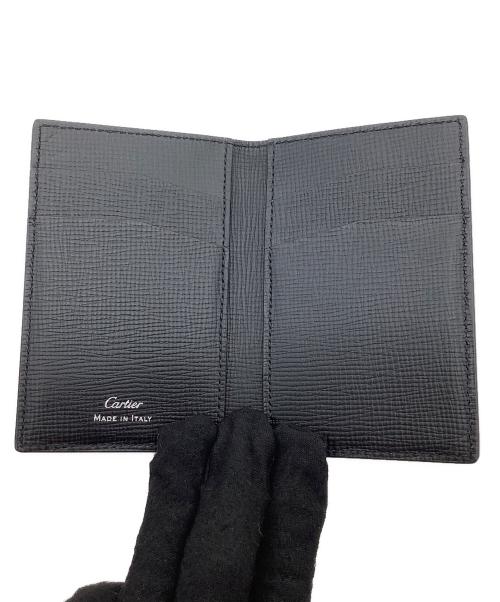 Cartier（カルティエ）Cartier (カルティエ) カードケース ブラックの古着・服飾アイテム