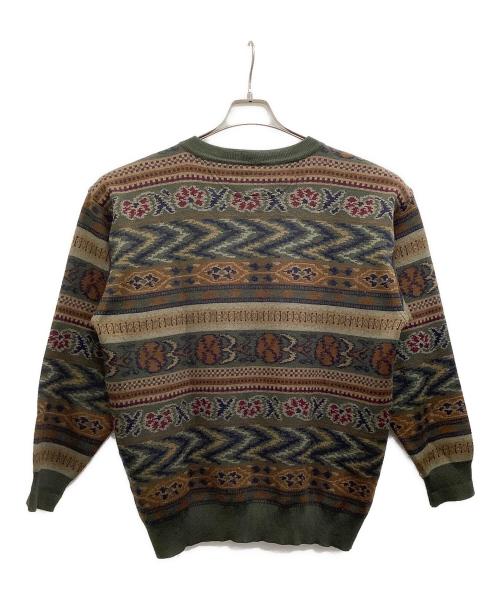 IUIIANO（ユリアーノ）IUIIANO (ユリアーノ) ヴィンテージセーター グリーン サイズ:Lの古着・服飾アイテム