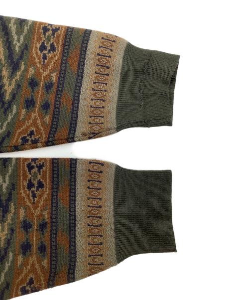IUIIANO（ユリアーノ）IUIIANO (ユリアーノ) ヴィンテージセーター グリーン サイズ:Lの古着・服飾アイテム