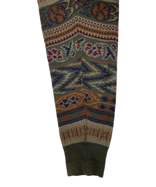 IUIIANO（ユリアーノ）IUIIANO (ユリアーノ) ヴィンテージセーター グリーン サイズ:Lの古着・服飾アイテム