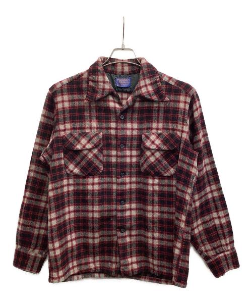 PENDLETON（ペンドルトン）PENDLETON (ペンドルトン) ボードシャツ レッド サイズ:Lの古着・服飾アイテム
