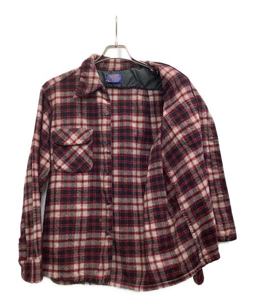 PENDLETON（ペンドルトン）PENDLETON (ペンドルトン) ボードシャツ レッド サイズ:Lの古着・服飾アイテム
