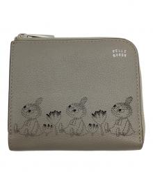 PELLE BORSA（ペレボルサ）の古着「二つ折り財布」｜ベージュ