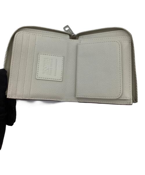 PELLE BORSA（ペレボルサ）PELLE BORSA (ペレボルサ) 二つ折り財布 ベージュの古着・服飾アイテム