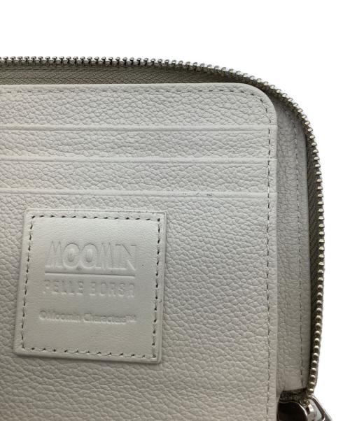 PELLE BORSA（ペレボルサ）PELLE BORSA (ペレボルサ) 二つ折り財布 ベージュの古着・服飾アイテム