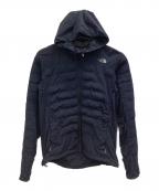 THE NORTH FACEザ ノース フェイス）の古着「ハイブリッドレッドランフーディー」｜ブラック