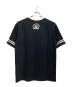 Aape BY A BATHING APE (エーエイプ バイ アベイシングエイプ) Moonface embroidered mesh-panelled T-shirt ブラック サイズ:XS：8000円