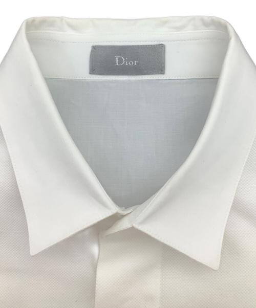 DIOR HOMME（ディオール オム）DIOR HOMME (ディオール オム) 長袖シャツ ホワイト サイズ:39の古着・服飾アイテム