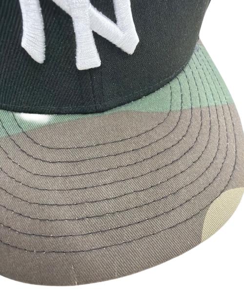 New Era（ニューエラ）New Era (ニューエラ) 9FIFTY NEW YORK YANKEES ブラック×グリーン サイズ:SNAPBACKの古着・服飾アイテム